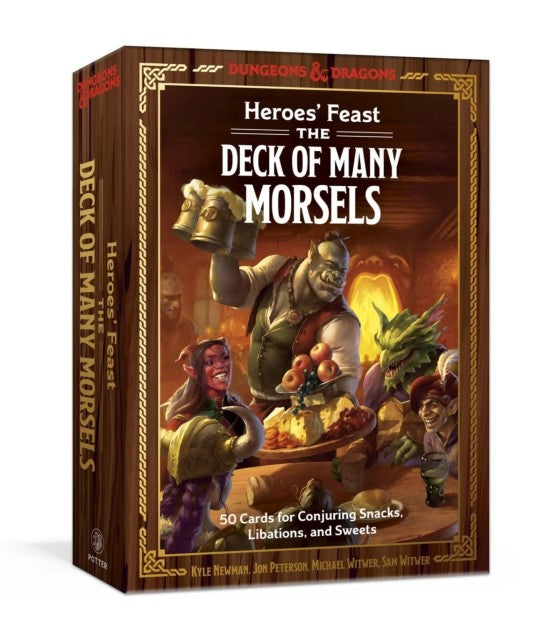Heroes' Feast : The Deck of Many Morsels: 50 Cards for Conjuring Snacks, Libations, and Sweets, by Kyle Newman