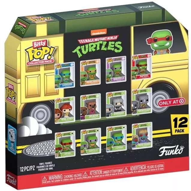 Funko Teenage Mutant Ninja Turtles Bitty POP! Collector Pack 12-Pack